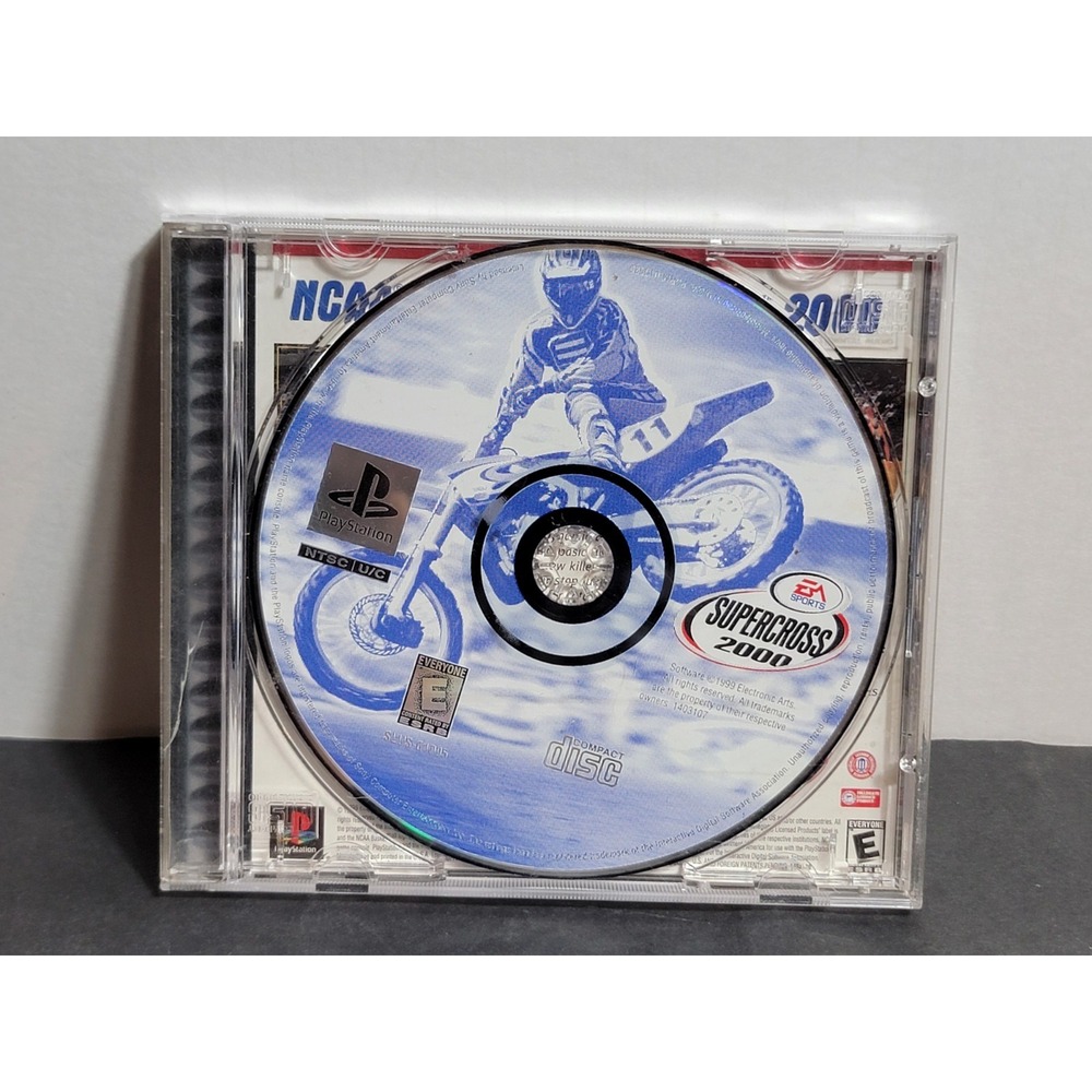 EA Sports Supercross 2000 Sony PlayStation PS1 Video Game NTSC-U/C Tested